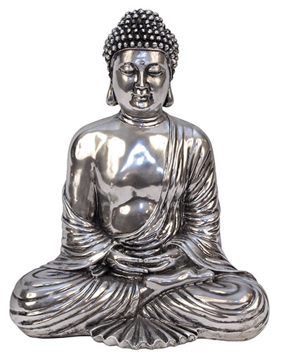 Electroplated Sitting Buddha Small
